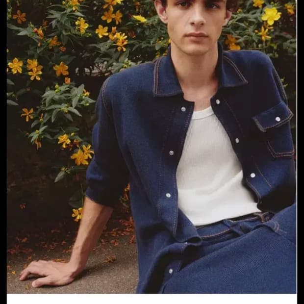 배리 캐시미어 코튼 셔츠