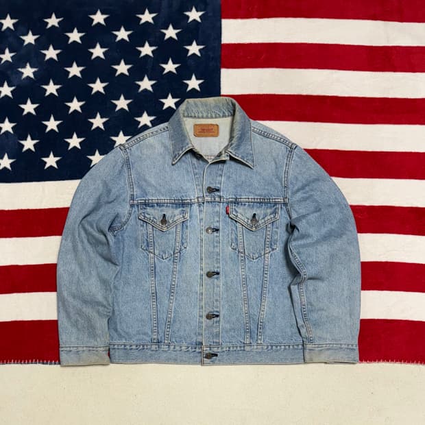 리바이스데님트러커자켓 빈티지 levis truker jacket 