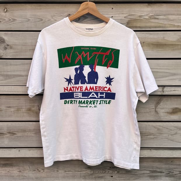 90s 빈티지 싱글스티치 그래픽 티셔츠