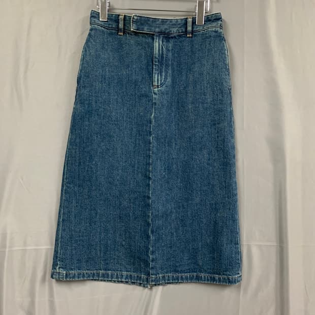 36 A.P.C. 아페쎄 A라인 데님 스커트 청치마