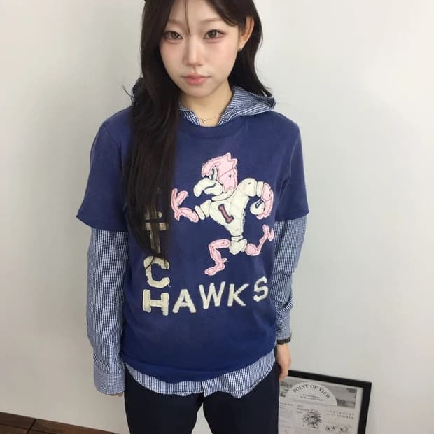 00s Abercrombie Fitch Hawks Tee