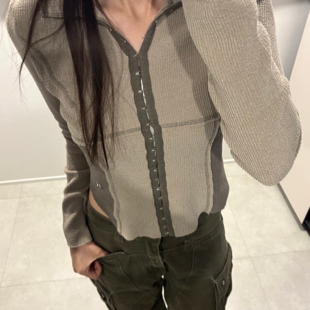 새상품)라라폭스 슬림 가디건