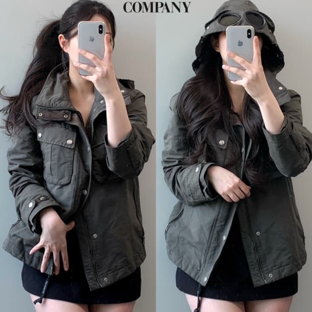 C.P 컴퍼니 고글 자켓