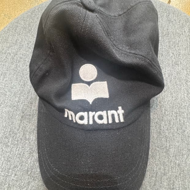 이자벨마랑 블랙 볼캡 모자