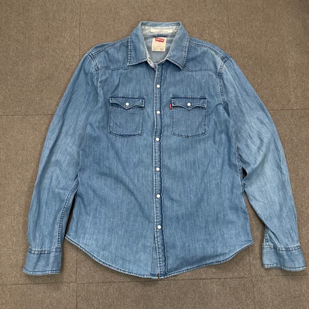 levis 리바이스 웨스턴 데님셔츠 L
