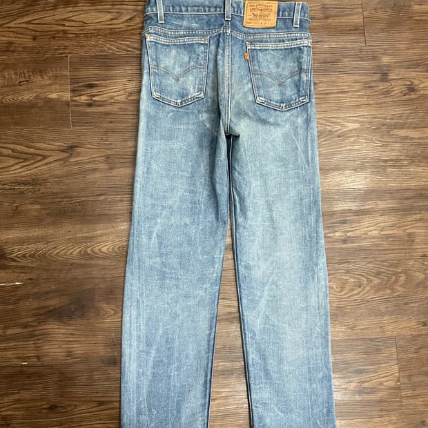 90s 리바이스 USA 미국제조 505 오렌지탭 데님 팬츠