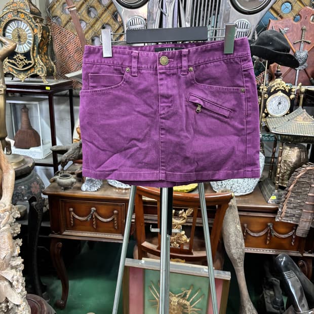 질바이질스튜어트 보라 데님 미니 스커트