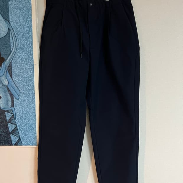 골드윈 브러쉬드 백 원 턱 테이퍼드 팬츠 5사이즈