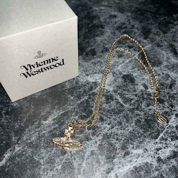 [Vivienne Westwood]비비안웨스트우드 릴리프 목걸이(골드)