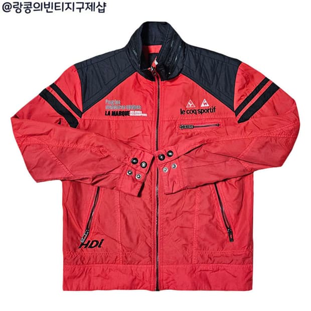 르꼬끄 올드스쿨 빈티지 푸조 바람막이 자켓