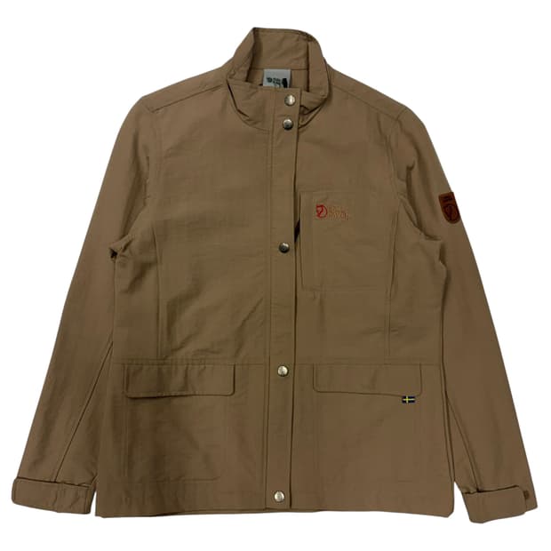 피엘라벤 베이지 스트레치 나일론 자켓 S