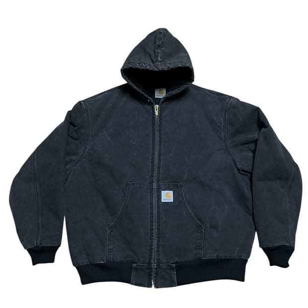 [XL] USA 칼하트 j68 액티브 자켓 블랙