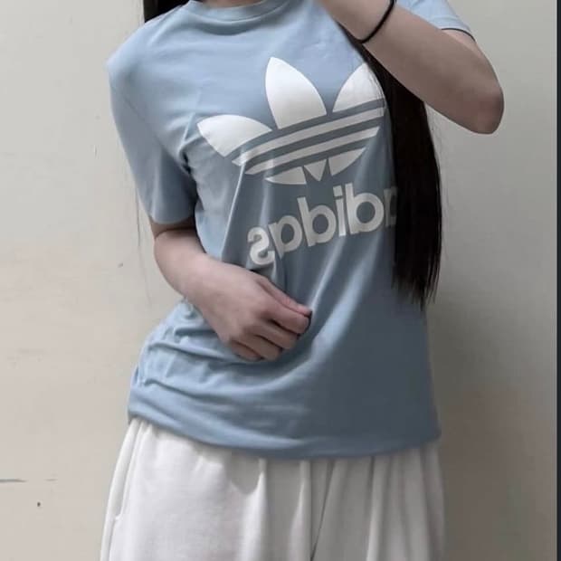 아디다스 블루반팔