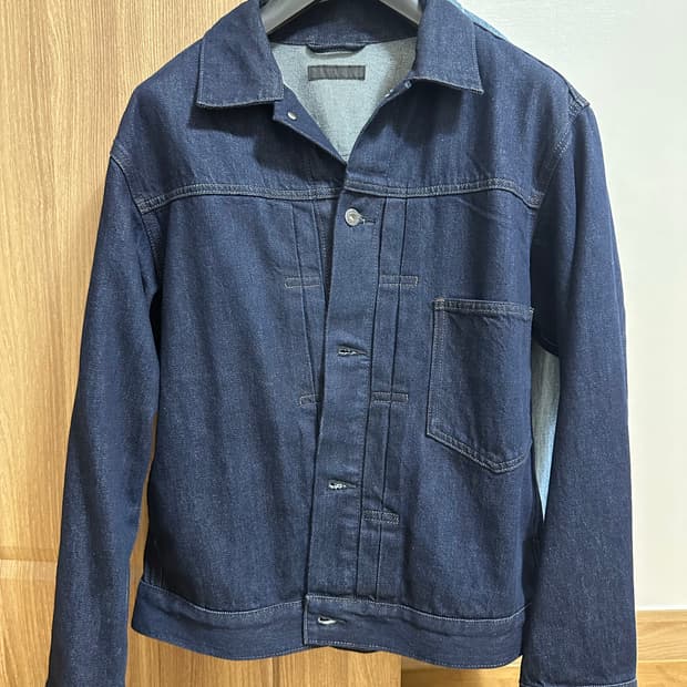 유니클로 데님자켓 L