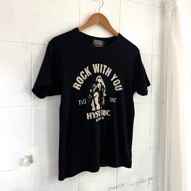 Hysteric glamour Rock with you t-shirts