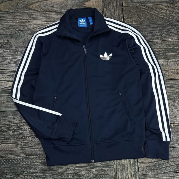 [아디다스] 파이어버드 져지 트랙탑 집업 자켓 네이비 M17493