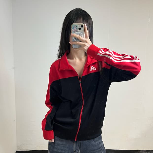 Adidas Red Navy Track Jacket