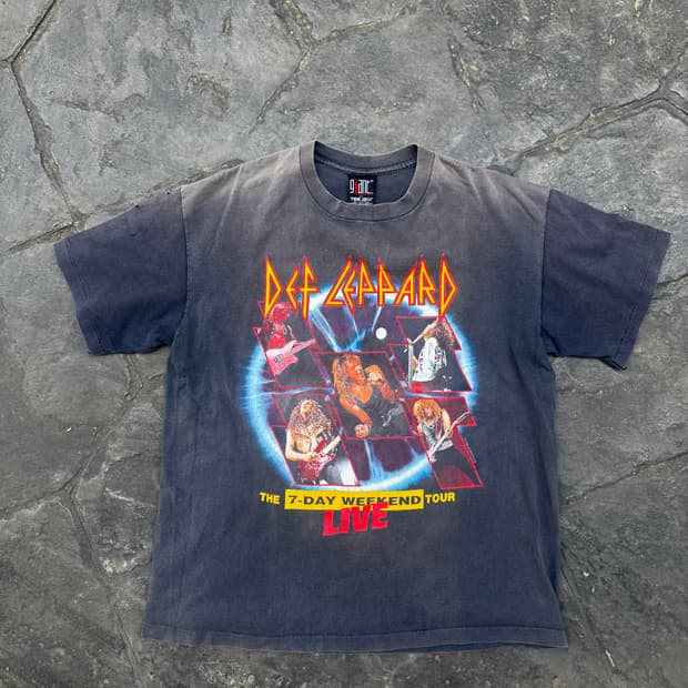 90’s 데프레파드 투어 밴드 티셔츠