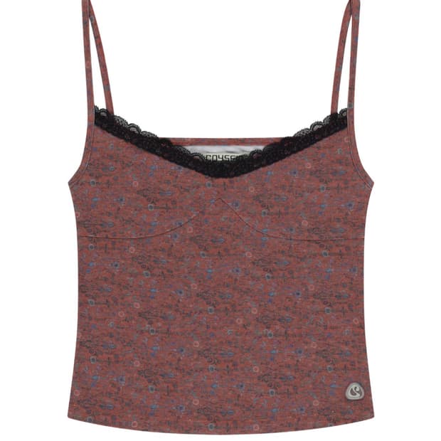 DOODLE SLEEVELESS RED