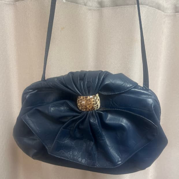 빈티지 호피버클 숄더백