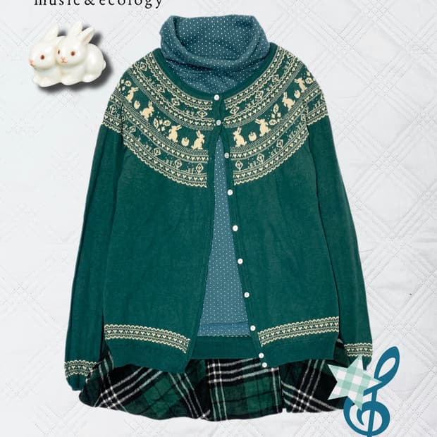 ꒰ঌ 얼스뮤직 그린 레빗 노르딕 세트 ໒꒱