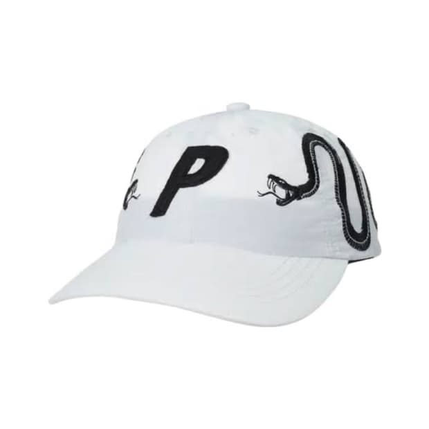 팔라스 스네이크 6-패널 캡 화이트 - 22SS