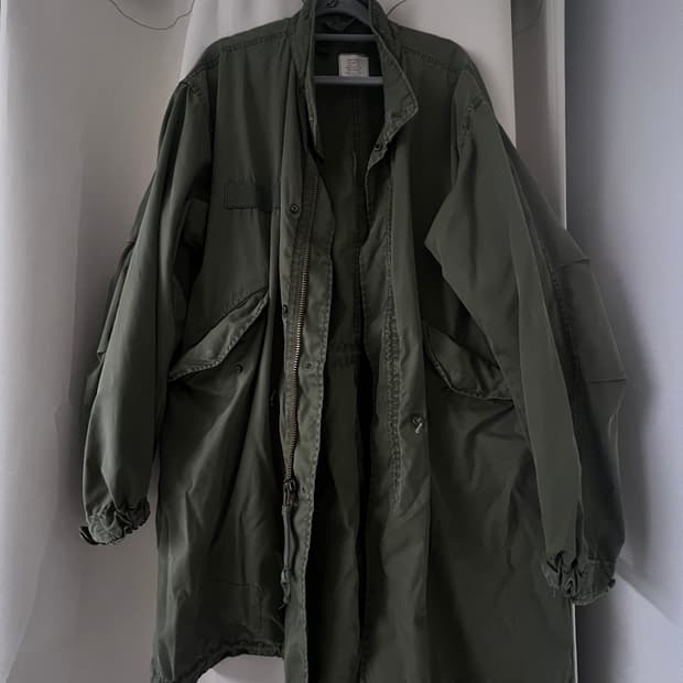 M65 피쉬테일 개파카 오리지널 og S사이즈 (내피x)