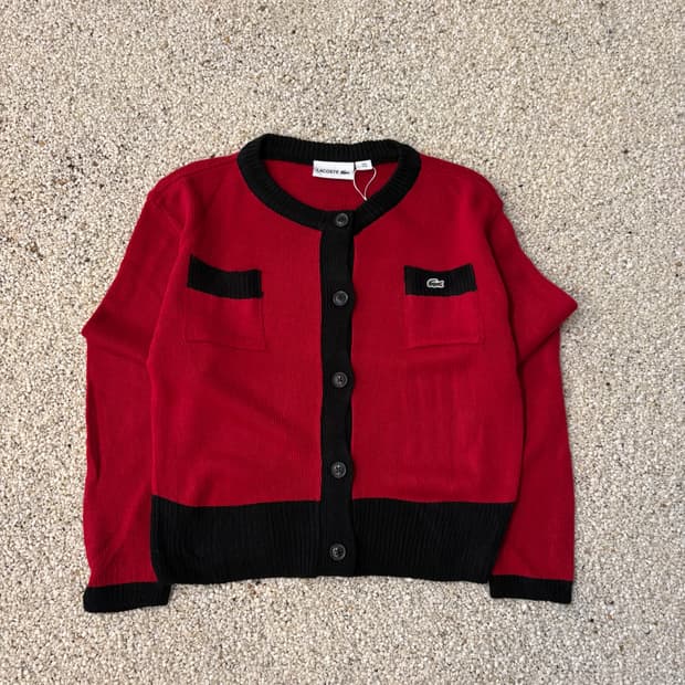 라코스테 긴팔 가디건 ⭐️822