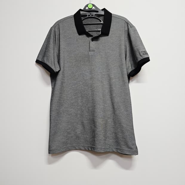 K2 남성 반팔 카라 티셔츠 그레이100