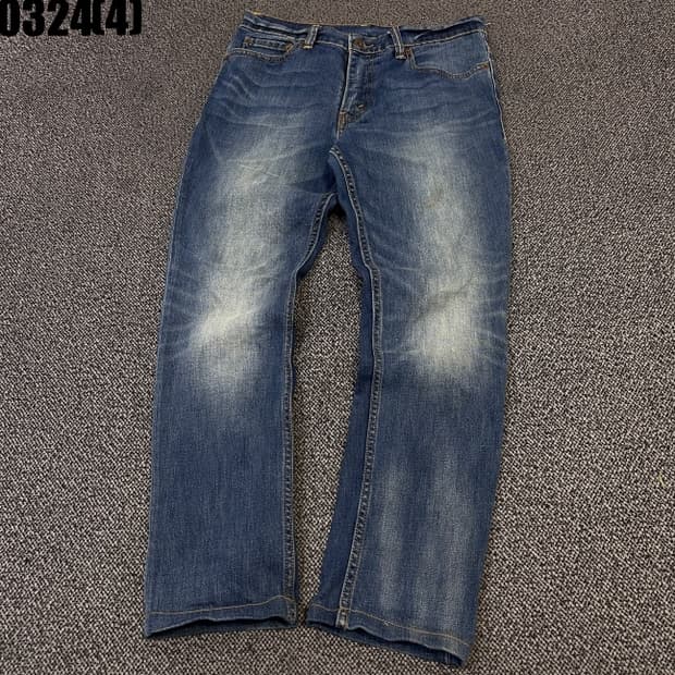 W32L32 리바이스 510 데님 청바지 빈티지 워싱 0324(4)