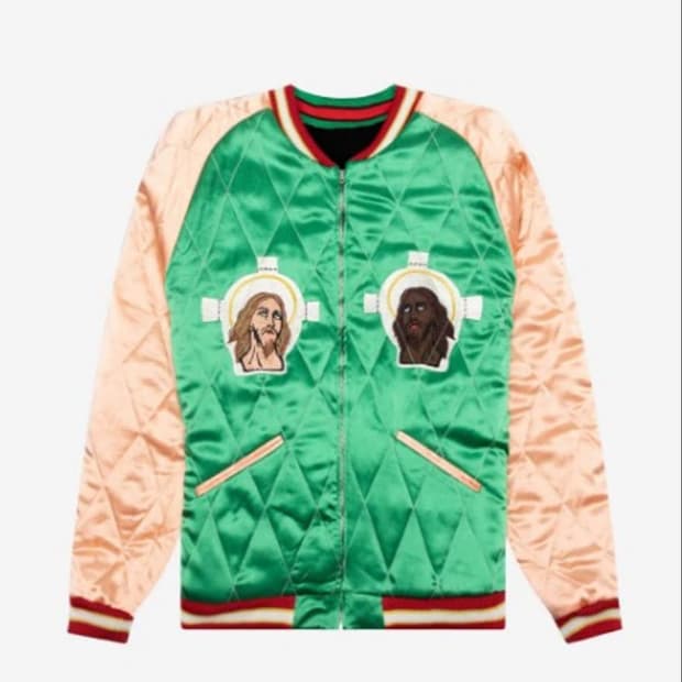 [L] 세인트미카엘 데님티어스 리버시블 수베니어 자켓