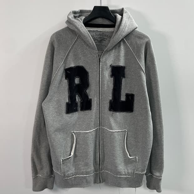 폴로 진스 RL 자수 후드집업 (on.566)