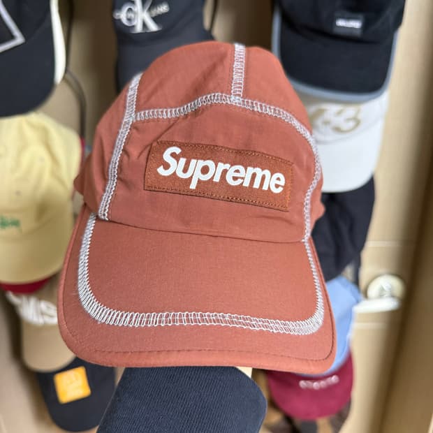 슈프림 23ss리플랙티브 캠프 캡