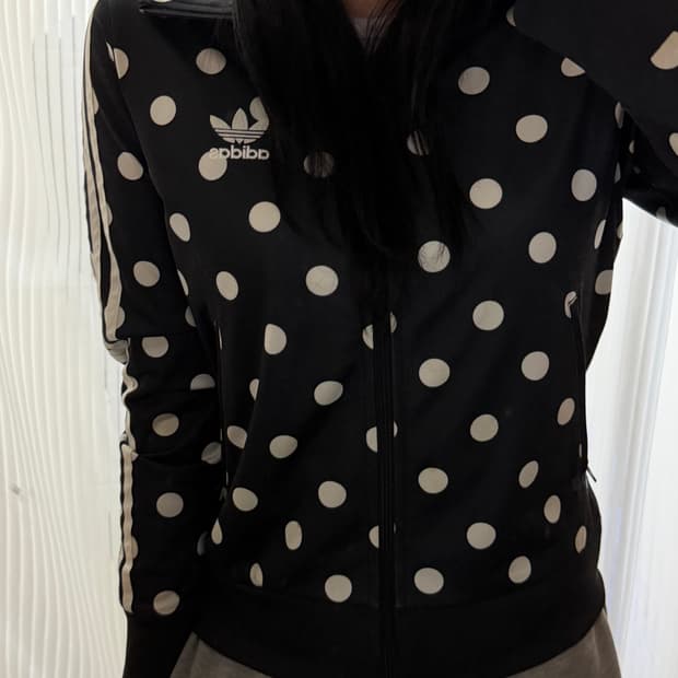 아디다스 도트 져지 집업 90