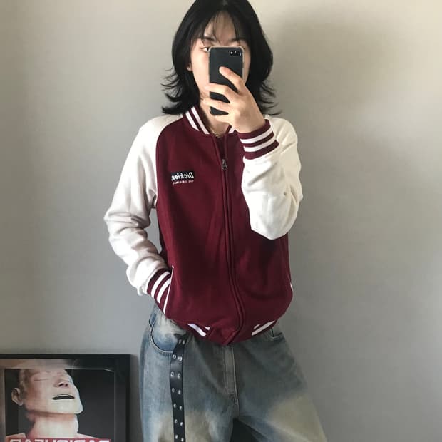 디키즈 자수 로고 나그랑 바사티 집업 자켓