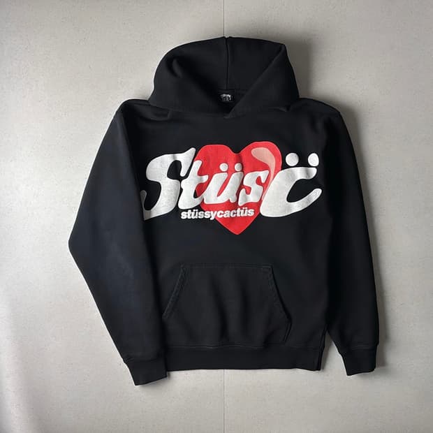 스투시 cpfm 하트 후드티