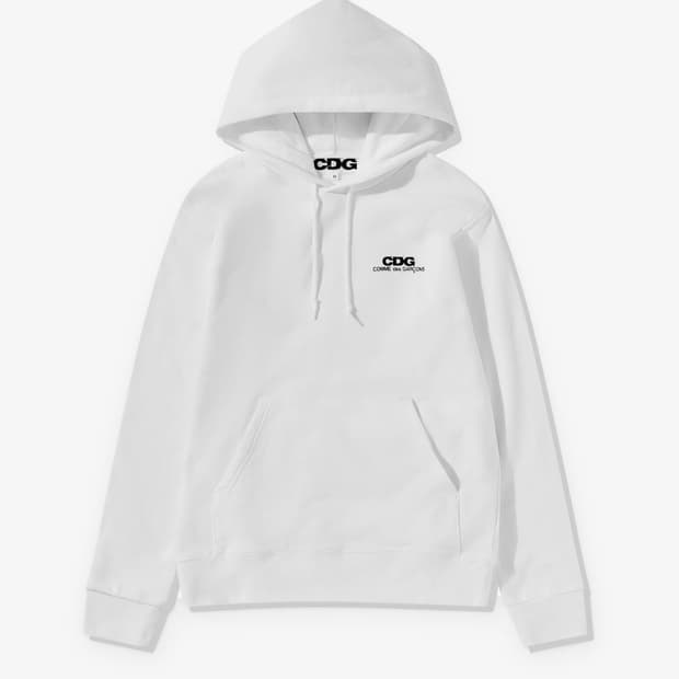 [새상품/M] 꼼데가르송 CDG 로고 후디