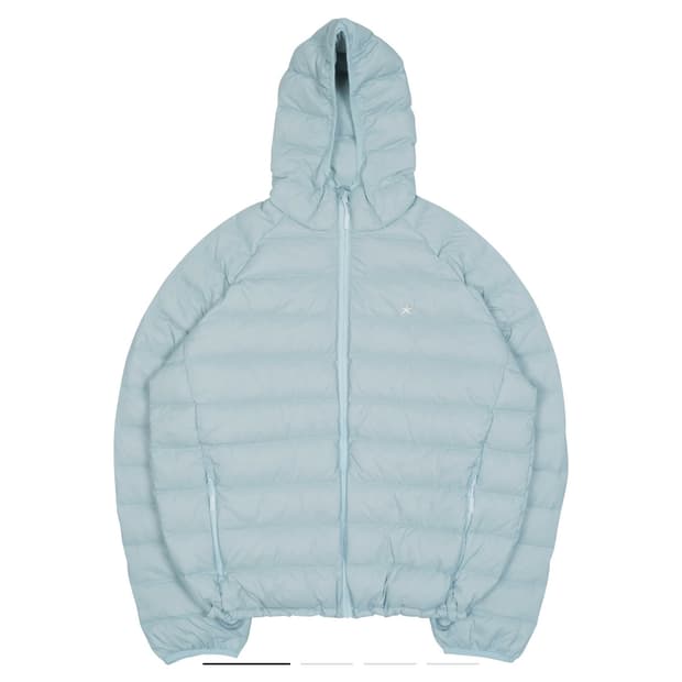 더콜디스트모먼트 패딩 mini logo puffer jacket