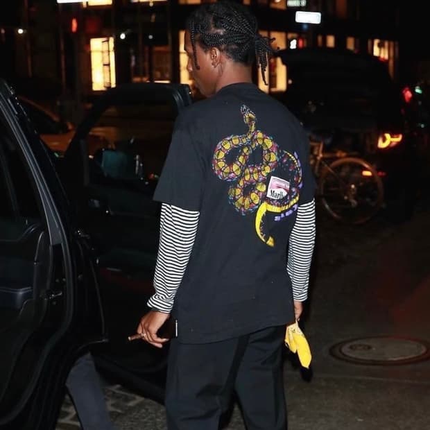 90s og Marlboro snake tee 빈티지 말보로 스네이크