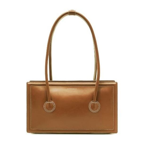 마지셔우드 보스턴백 tan brown 단종 컬러