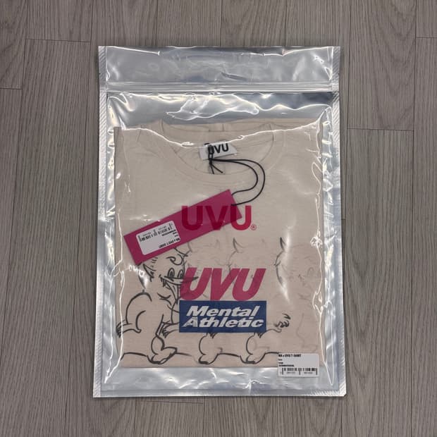 [L] UVU x Mental Athletic T-Shirt 새상품