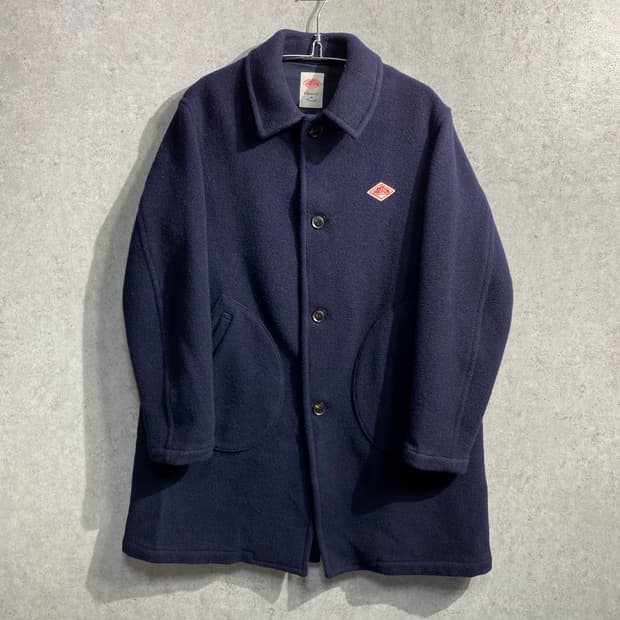 [40] Danton 단톤 네이비 울 코트 Made in Japan
