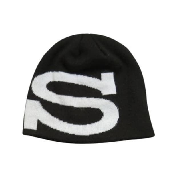 스투시 빅 S 자카드 비니 블랙