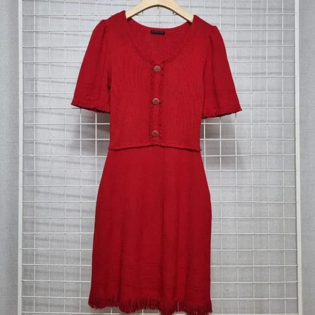 시슬리 니트원피스 55