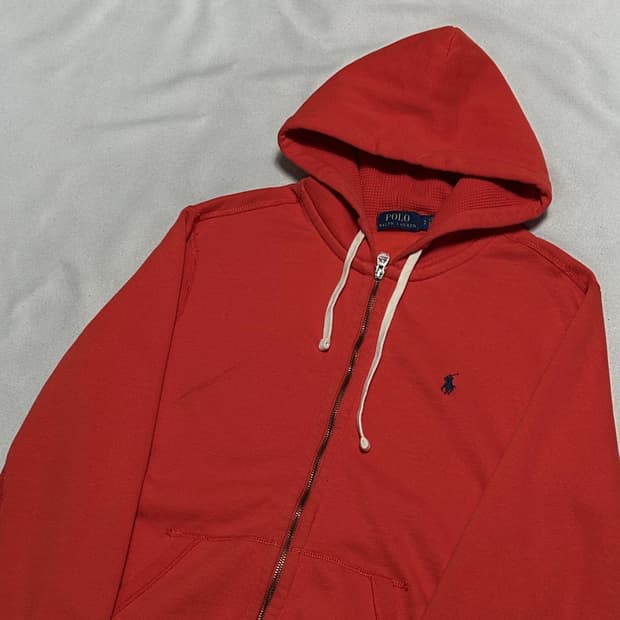 S 폴로랄프로렌 오렌지 후드집업