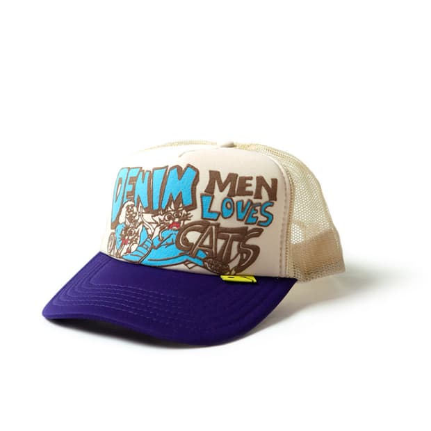 캐피탈 트러커모자