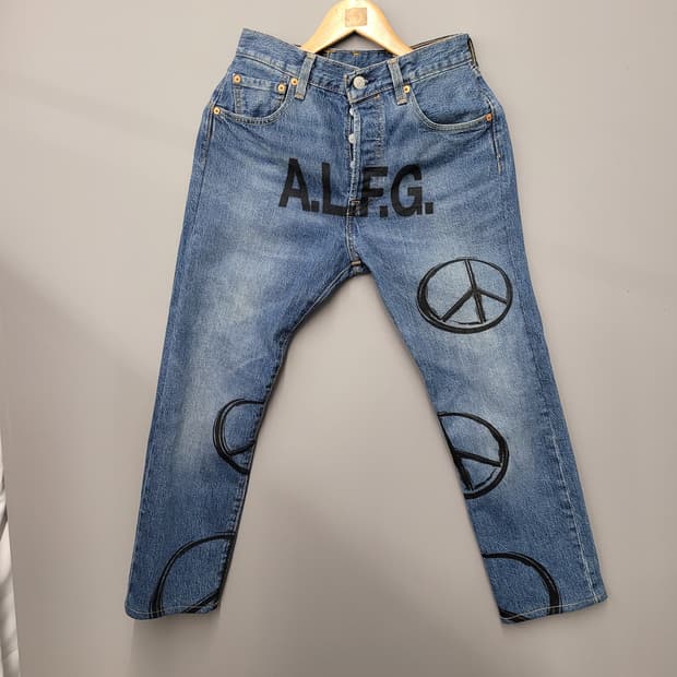 Levi's 리바이스 A.L.F.G 커스텀 데님