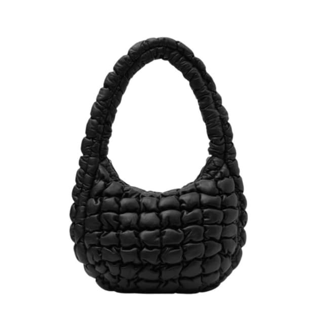 Cos 퀼티드 미니백 레더