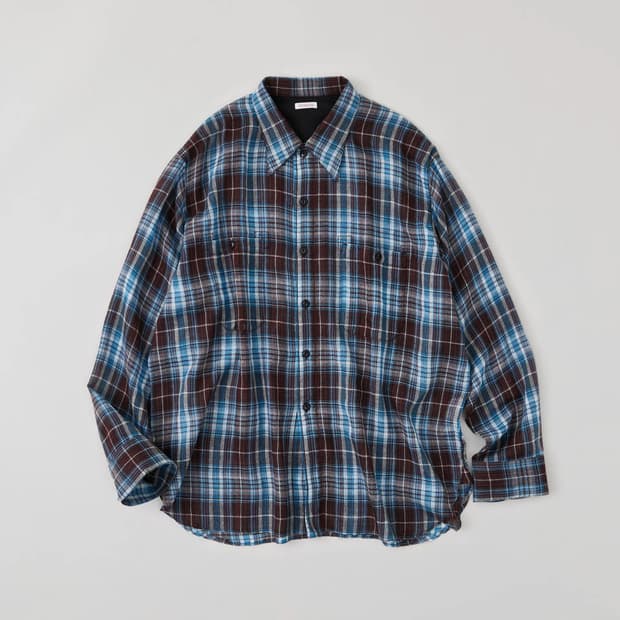 [L] 나이스네스 25aw thom 체크 셔츠