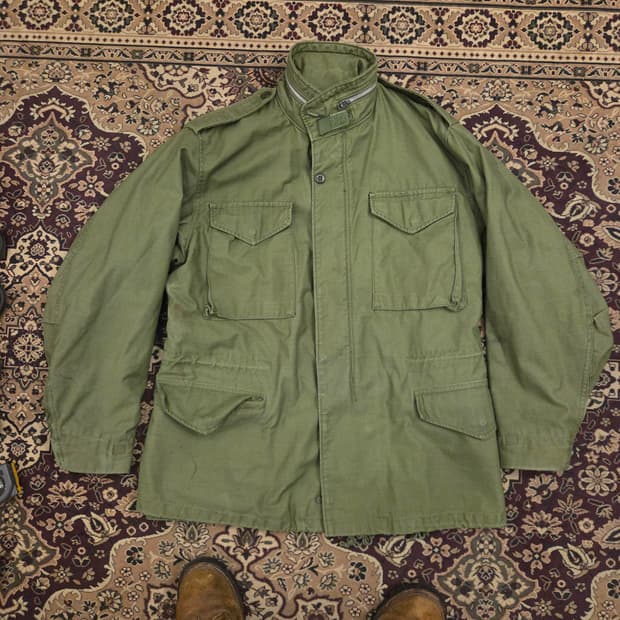 m65 필드자켓 2세대 은지퍼  m-r